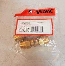 2 Qty. of Velvac Reusable Air Hose Fittings Union Assembly 3/8&quot; | 500031... - £27.48 GBP