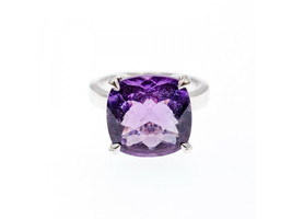 925 Sterling Silver Tourmaline Ring Size 8.5 - $80.72