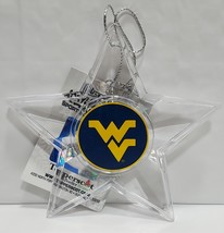 West Virginia Mountaineers Acrylic Star Ornament - NCAA - $12.60