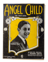 Angel Child 1922 Sheet Music Song Georgie Price Abner Silver Benny Davis Vintage - £8.60 GBP