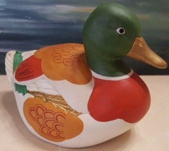 Otagiri Mallard Duck Hand Painted Porcelain Music Musical Box - £12.74 GBP