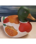 Otagiri Mallard Duck Hand Painted Porcelain Music Musical Box - £12.89 GBP