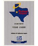 1992 Skybox Pre-Rookie MIDLAND ANGELS Team Set - 25 Cards - CALIFORNIA A... - $22.49