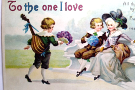 Valentine Postcard Unsigned Ellen Clapsaddle Victorian Children 1834 Germany - £13.04 GBP