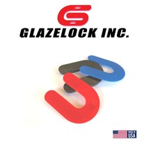 Glazelock U-shaped Shim 3&quot;, Horseshoe Plastic Flat Shims 3&quot;L x 2 5/16&quot;W ... - $17.49+
