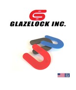 Glazelock U-shaped Shim 3&quot;, Horseshoe Plastic Flat Shims 3&quot;L x 2 5/16&quot;W ... - $17.49+