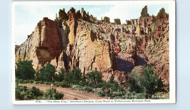 The Holy City Rock Formation on the Cody Road Montana Postcard - £4.03 GBP