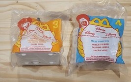 MCDONALD&#39;S Disney Video #4 Mary Poppins Mobile Figurine &amp; #3  Pocahontas  - £7.99 GBP
