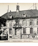 Langres France Military Hospital 1910s WW1 Era Postcard Europe Michelin ... - €21,63 EUR