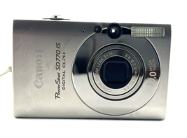 Canon PowerShot SD770 IS ELPH Digital Camera 10MP Tested - £110.97 GBP