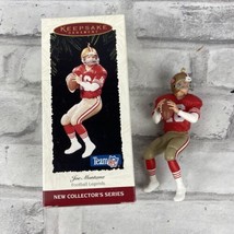 Hallmark Joe Montana San Francisco 49ers Keepsake Ornament 1995 Team NFL - $10.22