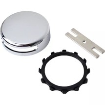 Watco Innovator Polished Chrome Overflow Plate Kit - 18009-CP - £15.44 GBP