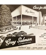 1957 Guy Salmon Automobile Surrey Import Advertisement Autocar Automobil... - $55.08 CAD