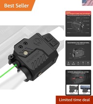 700 Lumens Tactical Flashlight with Adjustable Rail and Laser Combo for ... - $672.55 MXN
