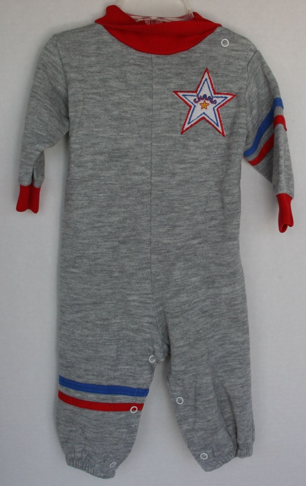 VINTAGE 1970’s GARANIMALS 9 months gray CHAMP Outfit - £7.79 GBP