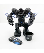 Robosapien RS Blue Robot Toy Pick Up Accessory Bucket Remote Tested &amp; Wo... - $59.29 CAD