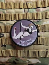 Anime Military Emblem - &#39;I support single moms&#39;, anime military morale p... - $190.17 MXN
