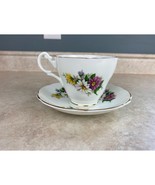 Royal Ascot Bone China England Bouquet Of Flowers Tea Cup And Saucer Set - $20.35 CAD
