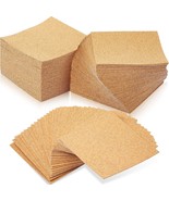 120 Pieces Self Adhesive Cork Sheets 4 X 4 Inches Cork Board Tiles Cork ... - £22.18 GBP