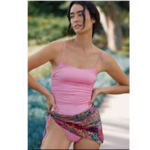 New Anthropologie Saint Maddox Marie Cinch One-Piece Swimsuit  $168 MEDIUM Pink - £70.67 GBP