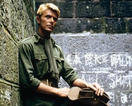 David Bowie sits in his jail cell Merry Christmas Mr Lawrence 8x10 inch photo - $9.75