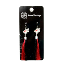 Arizona Coyotes Earrings Fashion Tassel Style NHL Licensed - NWT - £5.09 GBP