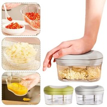 Manual Mini Garlic Chopper - Meat Grinder, Nut, Vegetable, Fruit Food Cr... - $13.38