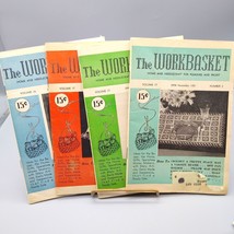 Vintage Workbasket 1950s Book Lot, Pattern and Idea Booklet Bundle, Crafting - £13.77 GBP