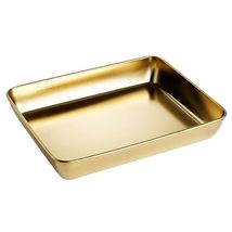 Golandstar Stainless Steel Dinner Plate Dinnerware Multifunction Serving Tray Ba - $17.63+