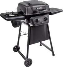 With A Side Burner, The Char-Broil Classic 280 Liquid Propane Gas Grill Has Two - £162.56 GBP