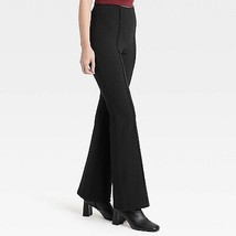 Women&#39;S High-Rise Pull-On Flare Pants - Black M - $31.15