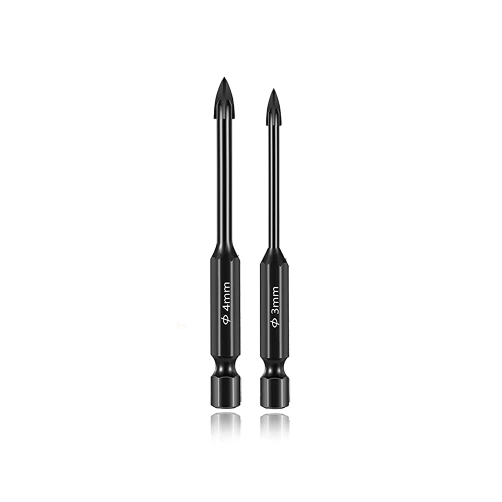 Gl Concrete Drill Bit Set Cross Hex Tile Ceic Drill Bits Cemented Carbide Set Un - £137.50 GBP