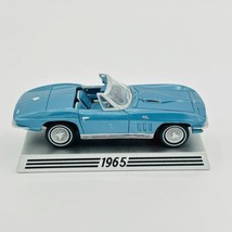 1965 Corvette 1/43 DANBURY MINT &quot;50 Years of Corvette&quot; Blue Muscle Car - $19.79