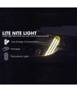 LITE NITE LIGHT low power pocket portable USB LED light stick for garage... - $15.99