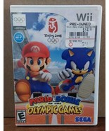 Nintendo Wii Mario and Sonic At The Olympic Games Beijing 2008 Video Game - $14.00