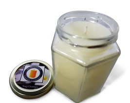 Nag Champa Scented 100 Percent  Beeswax Jar Candle, 12 oz - £21.39 GBP