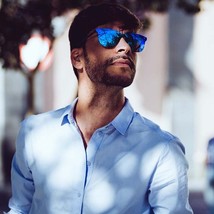 OCEAN LAFITENIA Sunglasses Fashion Half Frame Wayfarer Eyewear - $59.00