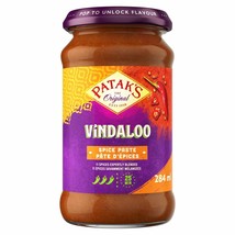 2 Jars of Patak&#39;s Vindaloo Spice Paste 284ml Each-From Canada -Free Ship... - £27.52 GBP
