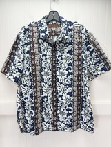 Island Traditions Button Up Shirt Mens XL Floral Short Sleeve Hawaiian *... - £15.92 GBP
