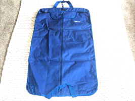 Merit Cigarette Garment Bag NEW Vintage Blue 38&quot; x 22.5&quot; Zippered &amp; Back Pocket - £23.98 GBP