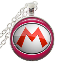 1 Mao Gaming Silver Bezel Necklace! - £9.34 GBP