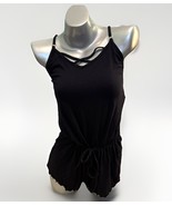 California Waves Romper Size Medium Arctic Black Caged Neck Swim Coverup... - $470.41 MXN