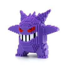 Gengar (Pokemon) Brick Sculpture (JEKCA Lego Brick) DIY Kit - £61.37 GBP