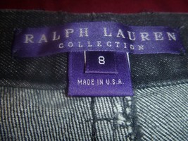 Ralph Lauren Collection Black Vintage Straight Leg J EAN S Womens Denim Pants 8 - £15.90 GBP