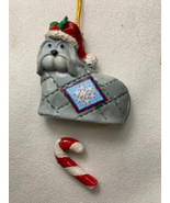 Terrier / Shih Tzu Christmas Gift Ornament Dog Orn - Home For The Holidays - $185.32 MXN