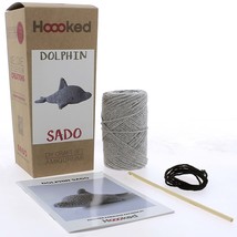 Hoooked Amigurumi DIY Kit W/Eco Barbante Yarn-Dolphin Sado PAK353 - $286.25 MXN