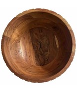 Wood Salad Bowl, Perfect for Salad, Vegetables Salad Bowl, Fruit Bowl 10... - $29.99