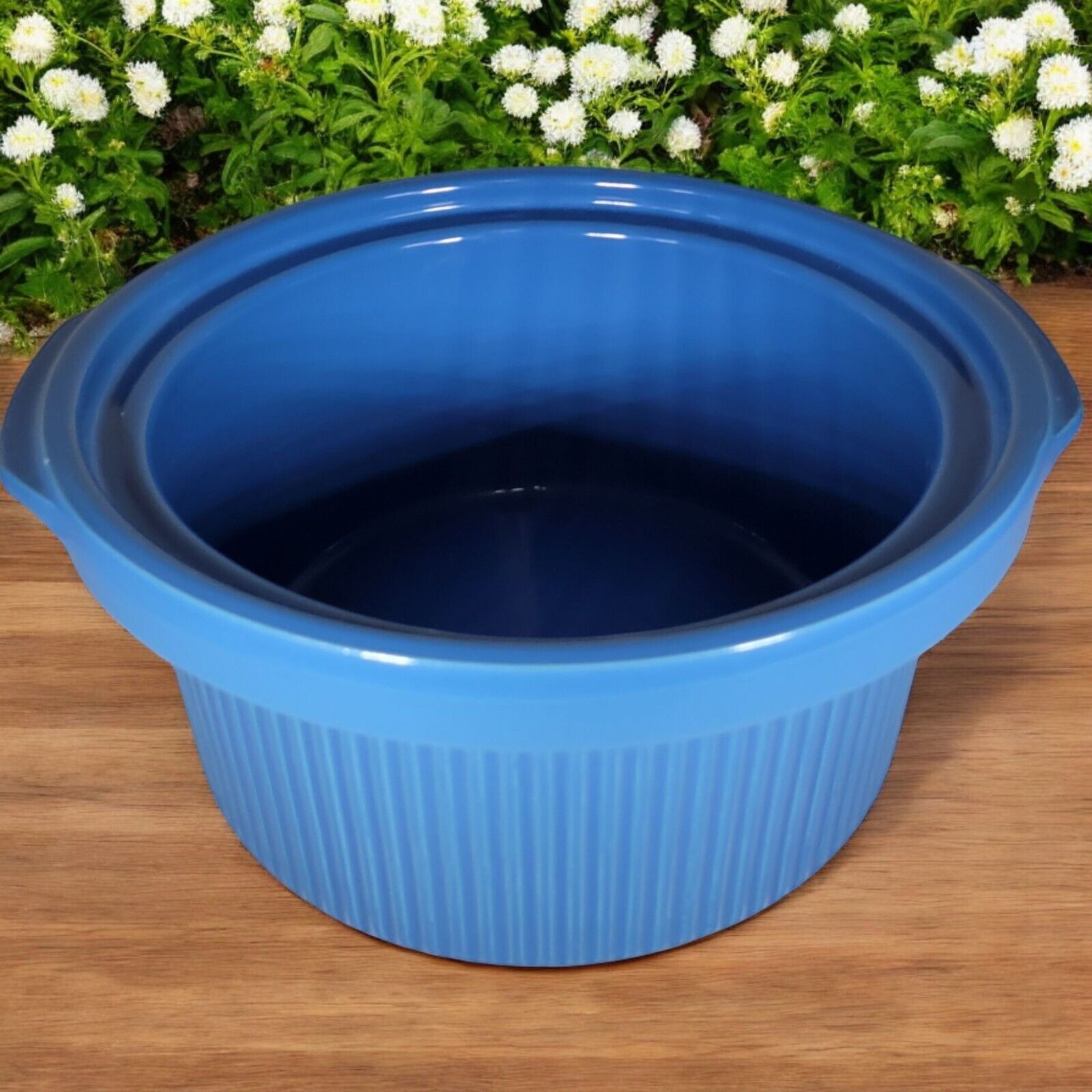 Vtg Rival Stoneware Insert 4 Qt Crock Pot 3154 3154/ 1 3154/3 Slow Cooke... - $23.18
