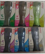 Coca Cola Fifa World Cup 2010 Mcdonald Contour Glass Set - $1,427.96 MXN