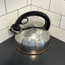 Revere Ware 1801 Tea Kettle CU03 f China Stainless Steel Copper Bottom - £22.25 GBP